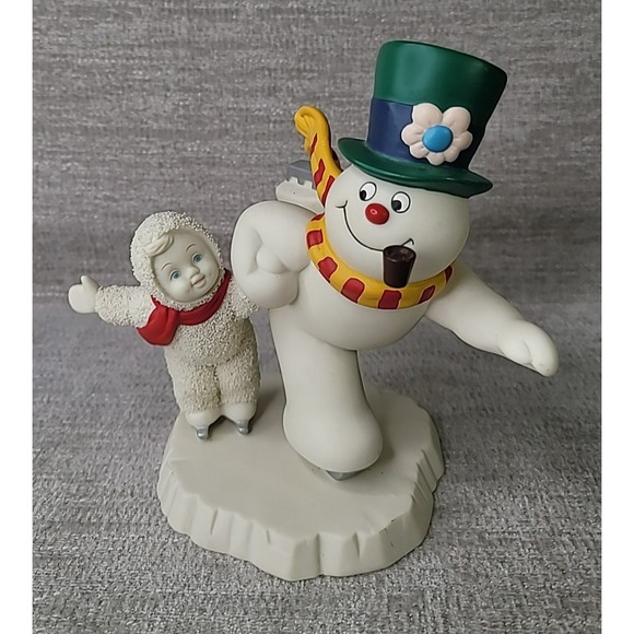 Department 56 Snowbabies Frosty The Snowman Catch Me If You Can Without Box 2001 - Picture 2 of 7